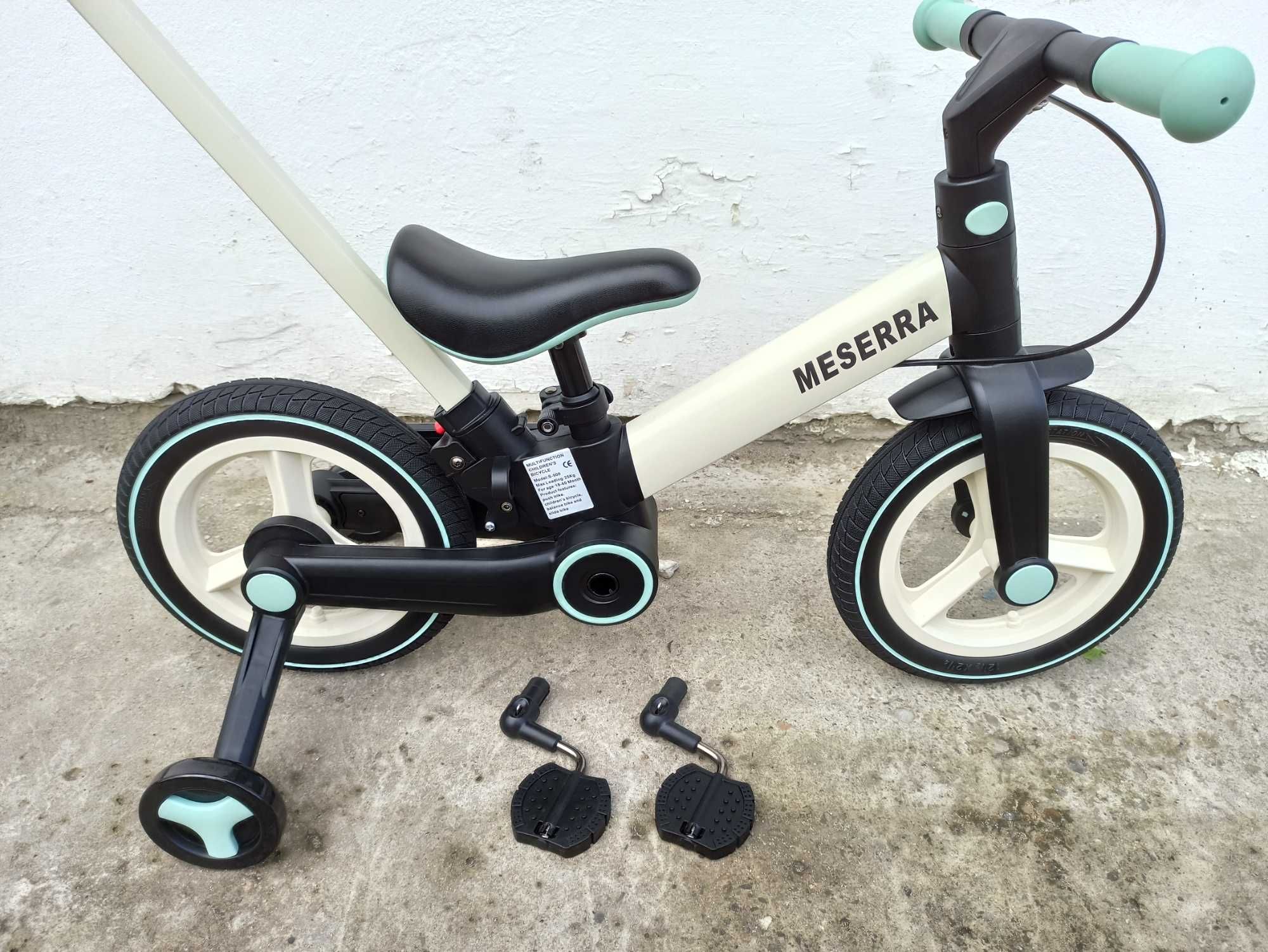 Rowerek biegowy dziecięcy Messera koła 12 " 3w1 na 85-115 cm 2025 nowy