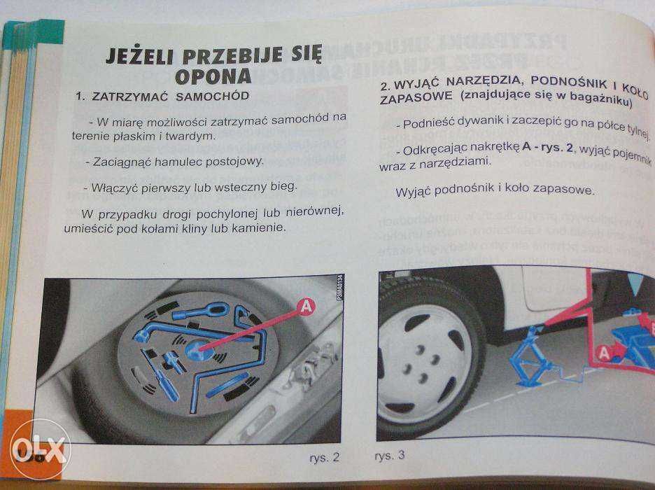 FIAT PUNTO Instrukcja obsługi w języku polskim