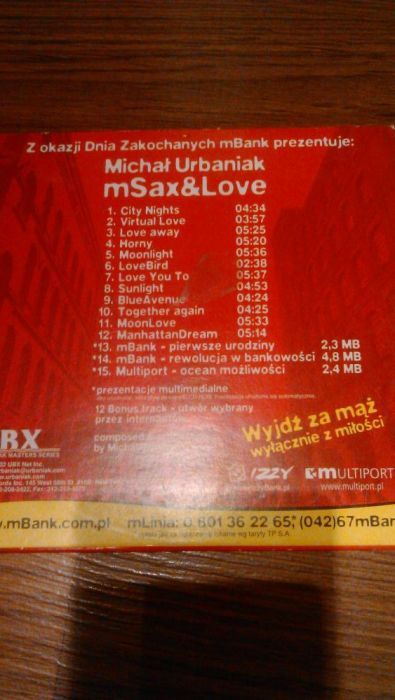 Michał Urbaniak "Msax&love"