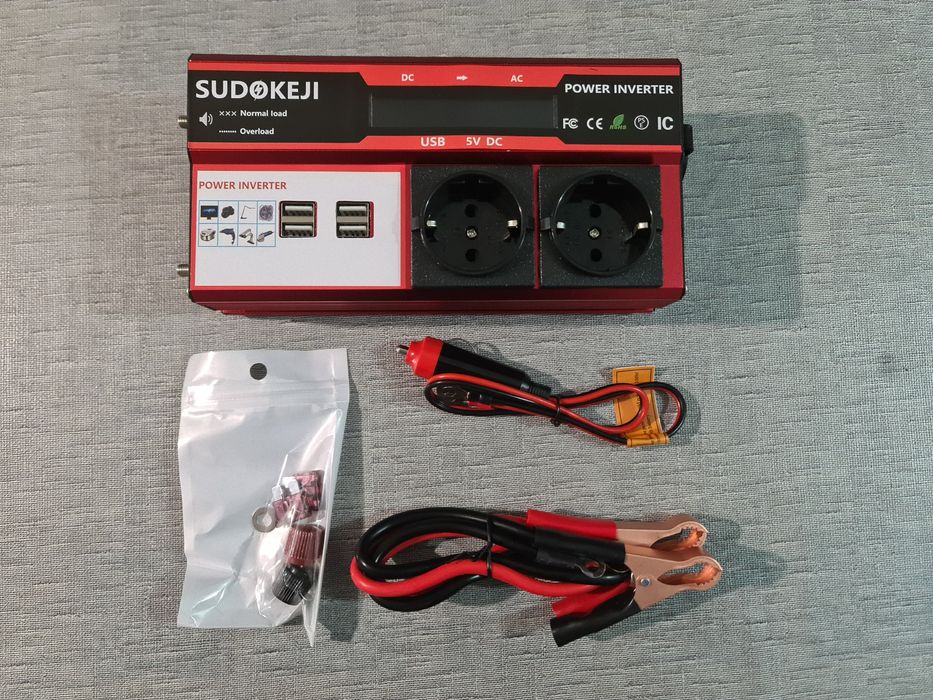 4000W Power Inverter with 2 Outlets, New64283926306178120