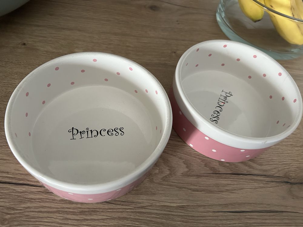 Miski dla psa porcelana Princess