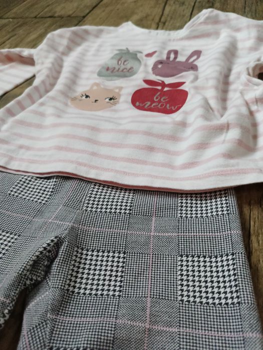 Zestaw komplet ubrań dla dziewczynki 98 terranova cool club