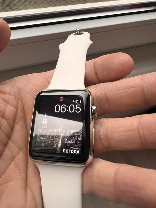 Apple watch stainless steel 42 мм ЯК НОВі!!!