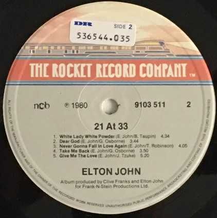 Elton John – 21 At 33