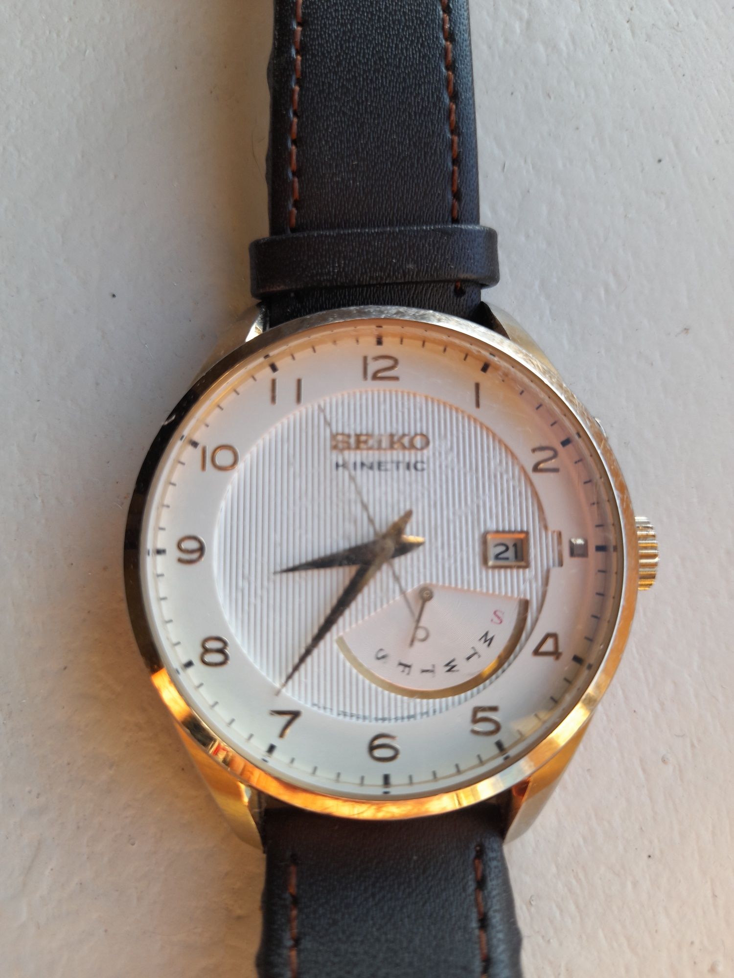 Relógio Seiko Kinetic – Automático a Quartzo (carregamento por movimen