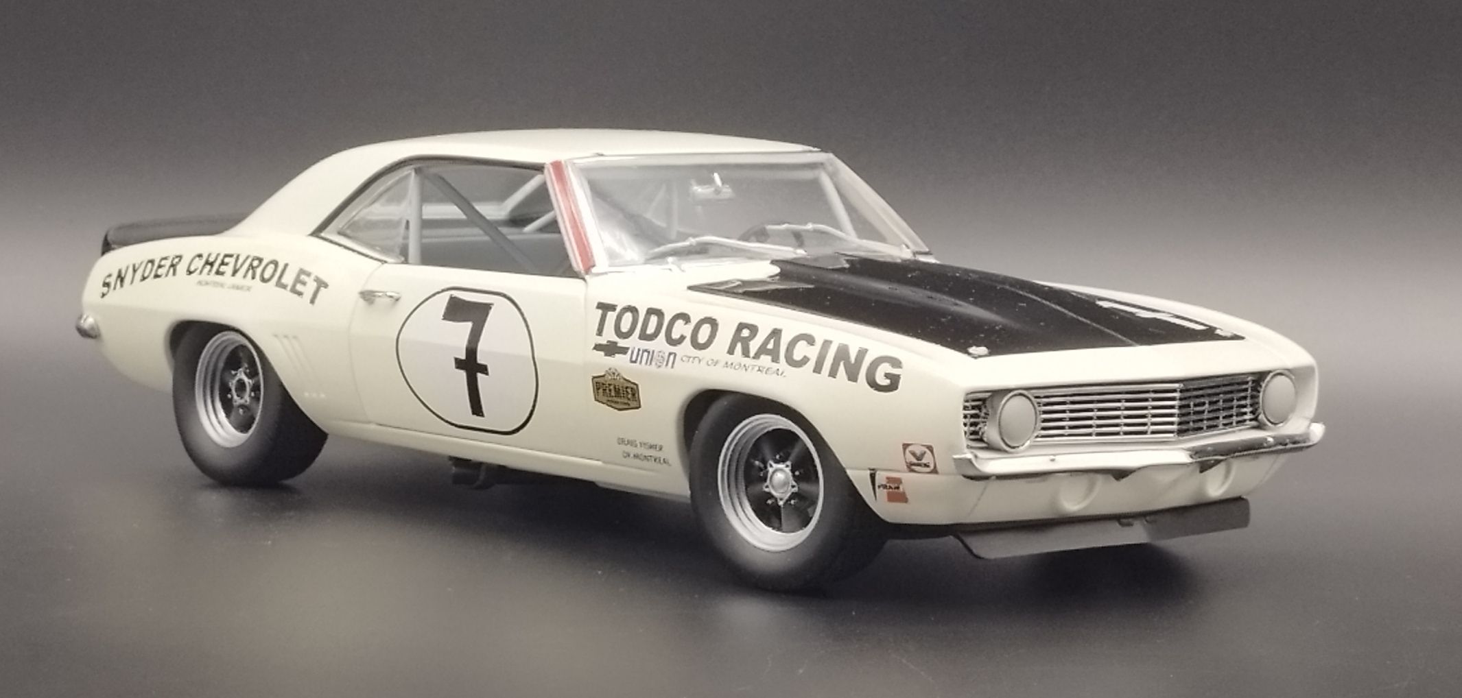 1:18 GMP 1969 Trans Am Camaro Chevrolet Todco Racing Craig Fischer