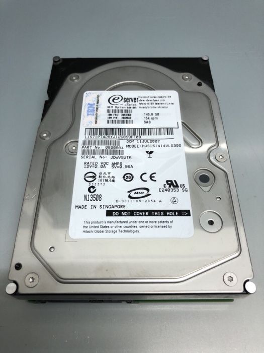 Vendo discos Hitachi IBM sas 15k RPM