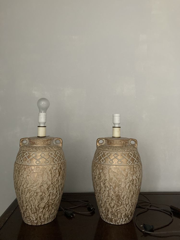Komplet klasycznych lamp stołowych!