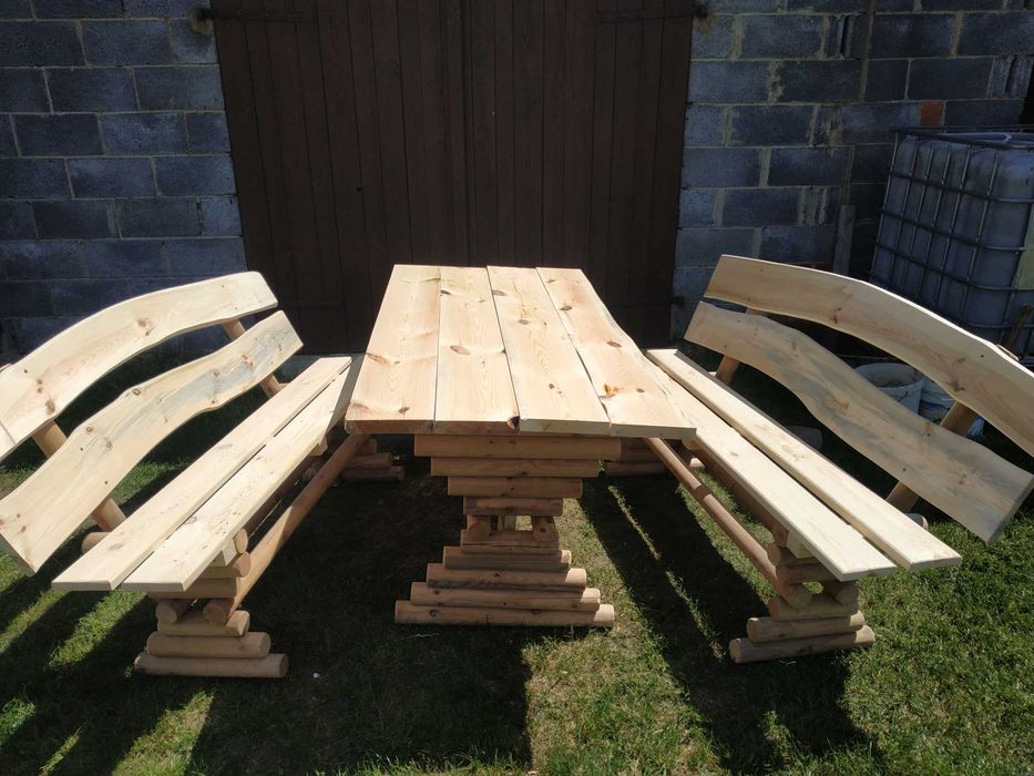 Meble Ogrodowe z drewna iglastego