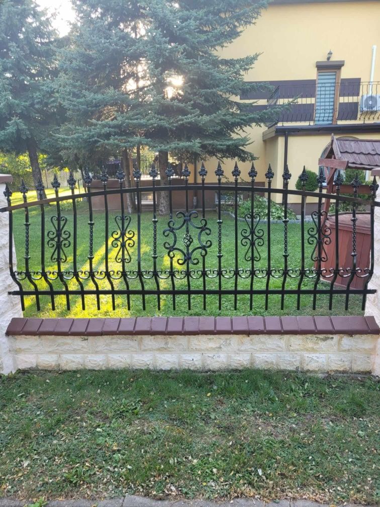 Renowacja ogrodzeń, piaskowanie, cynkowanie, malowanie proszkowe