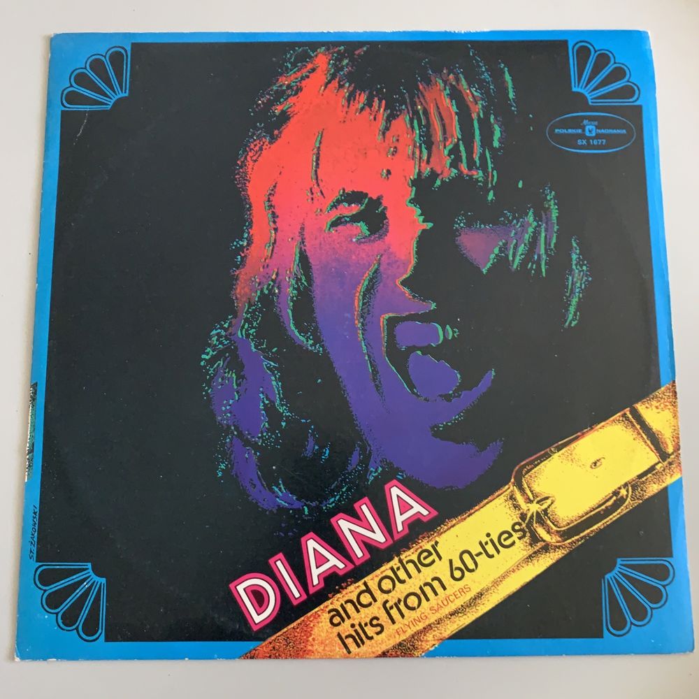 Diana and other hits from 60-ties Flying Saucers Lp Winyl