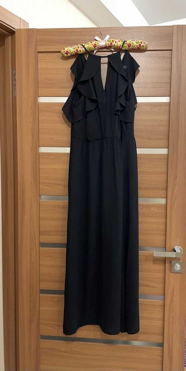 Чорна довга сукня New Look