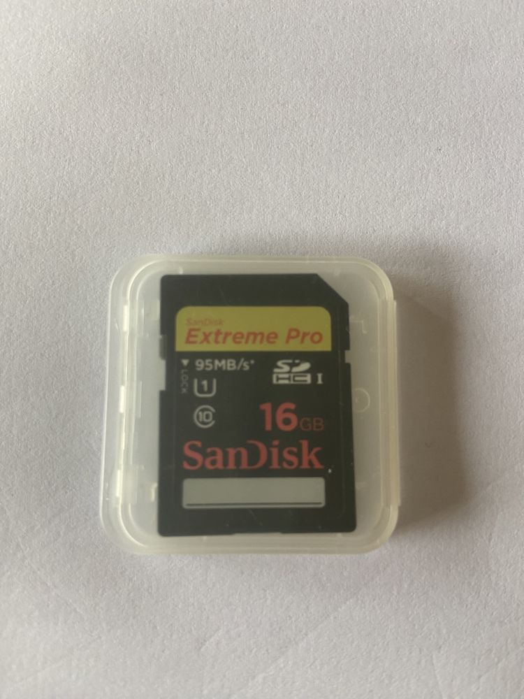 Cartão de memória SanDisk 16 GB SD Extreme Pro 95 MB / s