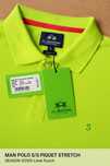 Luksusowa Koszulka Polo Marki La Martina w kolorystyce Lime Punch