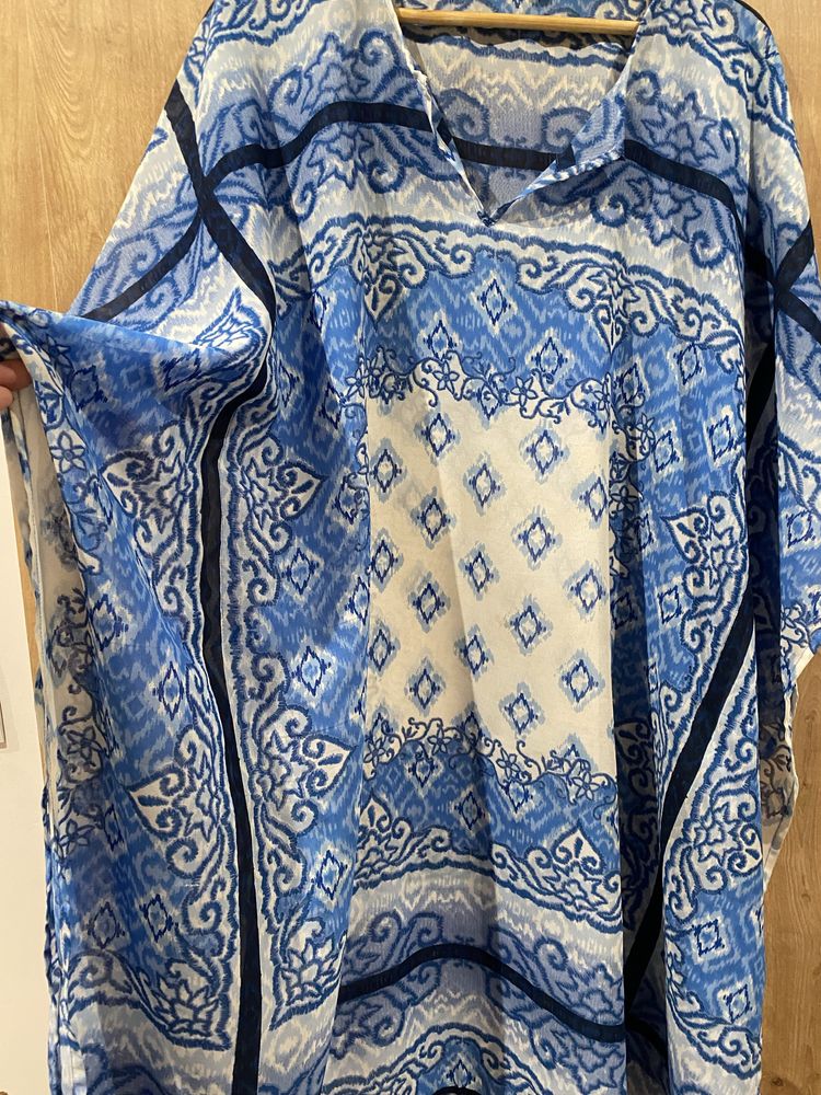Boho plażowa tunika M/L