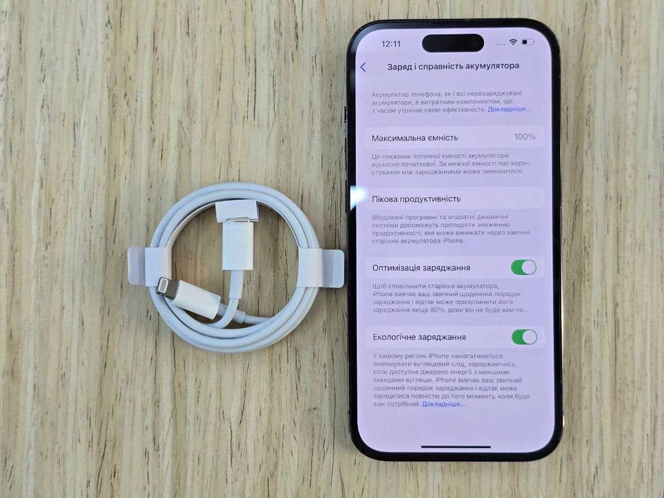 /12969/ iPhone 14 Pro 128GB Space Black Обмін Гарантія