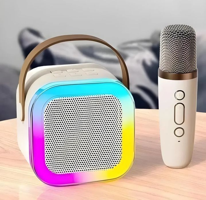 Міні-дитяче караоке з двома бездротовим мікрофоном