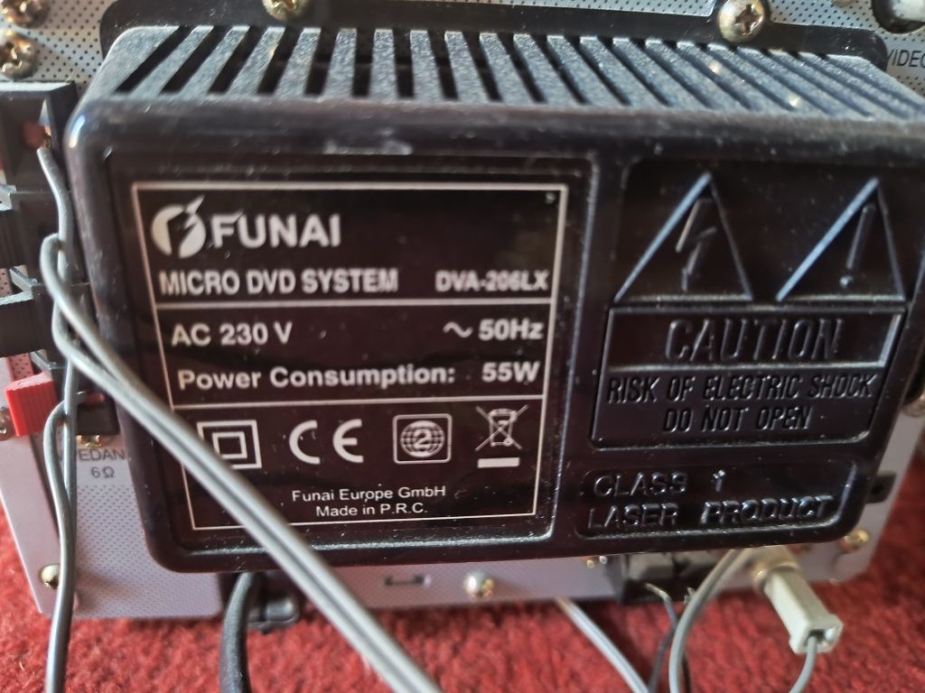 Mikro wieża z dvd Funai