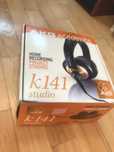 Słuchawki AKG K141 MKII Czarny