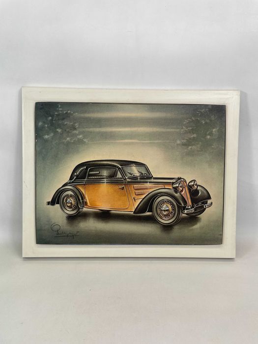 Plakat na ramce model auta DKW 1939