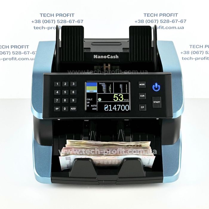 Лічильник банкнот NanoCash Link З перевіркою справжності  Детектор