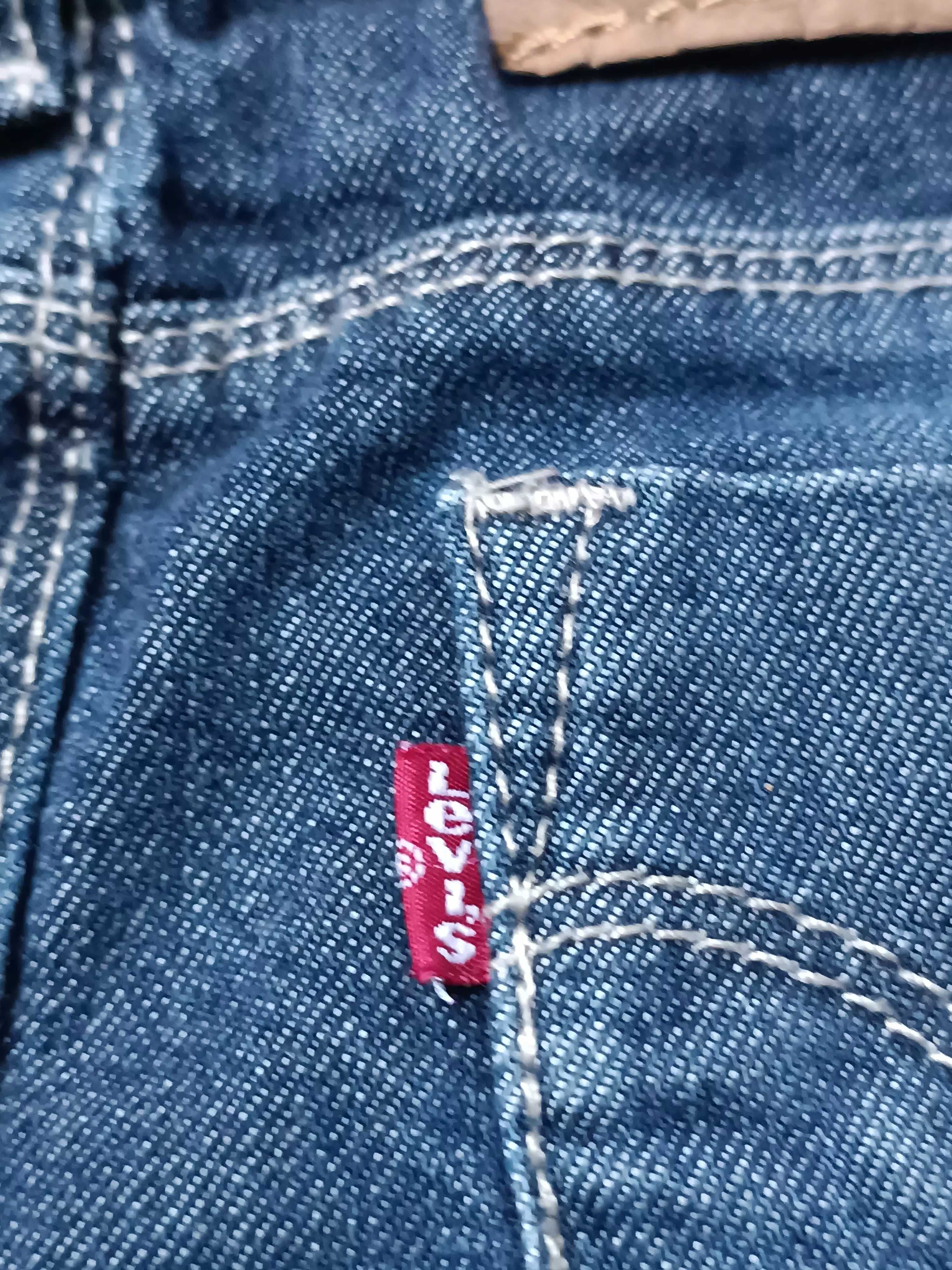 Spódnica miękki jeans regulowany pas kieszonki 'Levi's' Red Tab 80