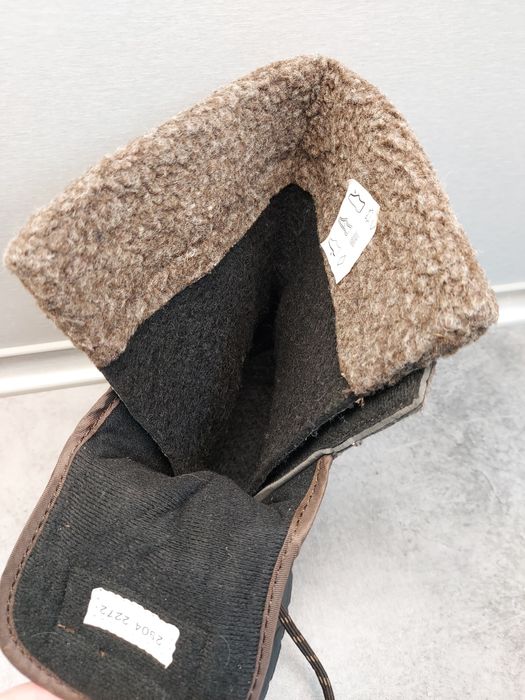 Śniegowce Snow Adventure 7 roz.34,5 skóra naturalna, zamsz