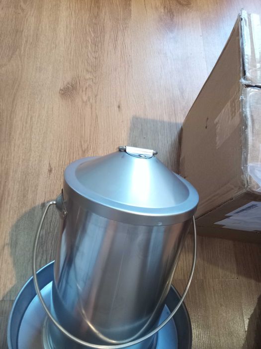 Poidło dla drobiu nierdzewka wysokość 30 cm