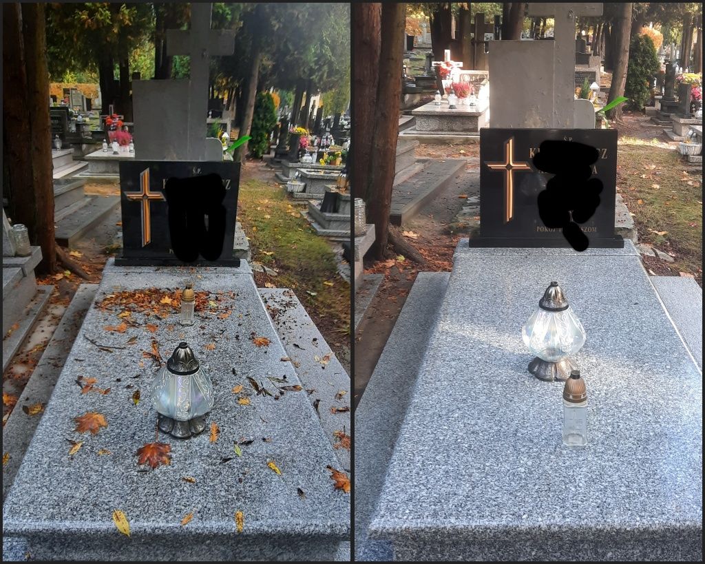 Sprzątanie grobów, mycie, pielęgnacja — Lublin i okolice