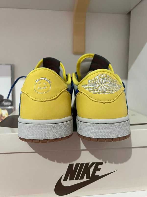 Travis Scott x Jordan Air Jordan 1 Low OG Canary Yellow R.44