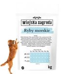 Wiejska Zagroda RYBY MORSKIE karma sucha M na wagę dla psa 1kg