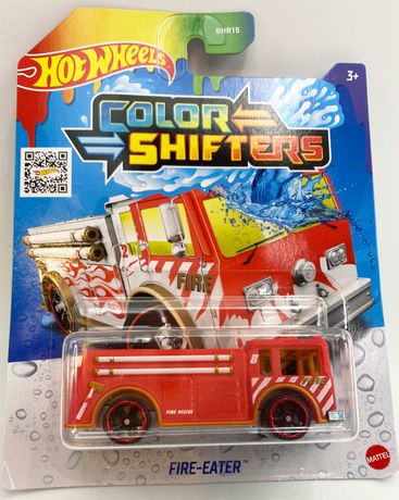 Машинка Hot Wheels Измени цвет Color Shifters Fire-Eater (BHR21)