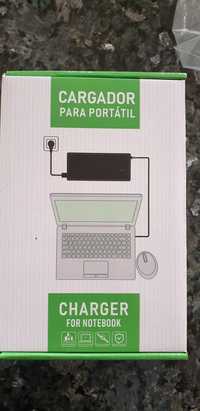 Carregador para portátil Hp ponta azul novo com garantia