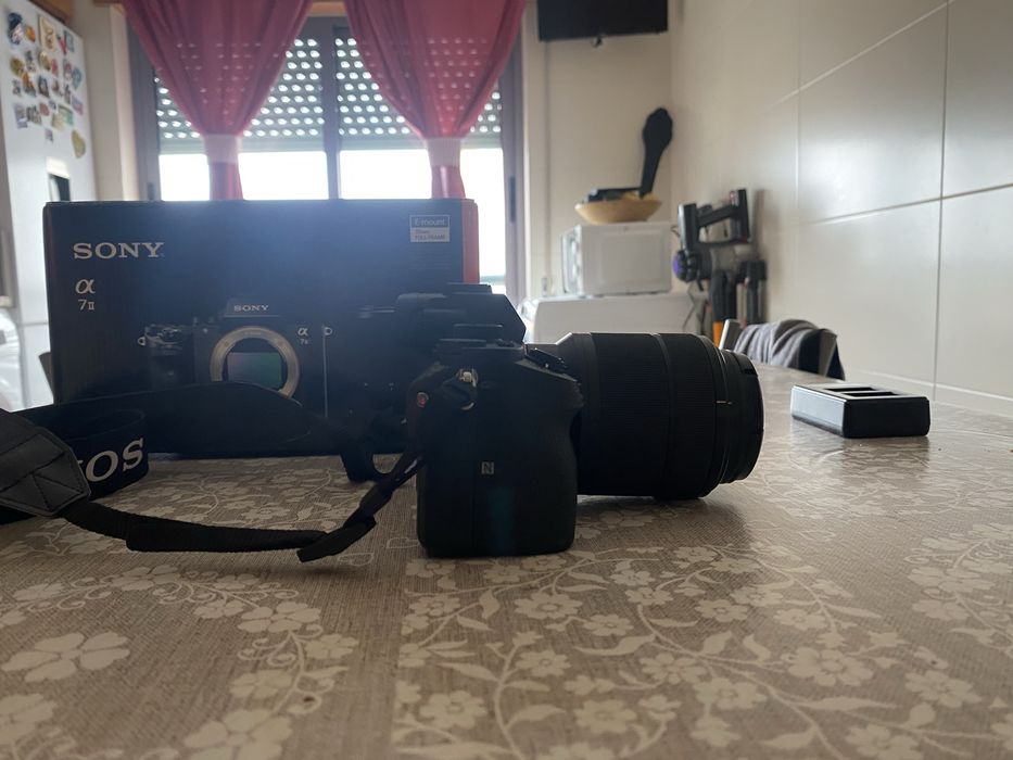 Sony alpha 7 ii + objetiva sony 28-70 f/3.5-5.6