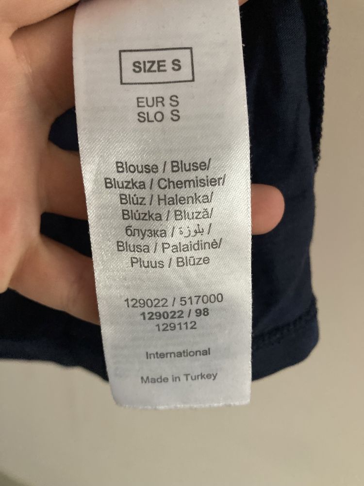 Granatowa bluzka Orsay 100% bawełna