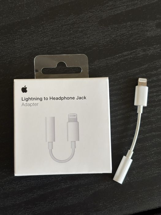 Адаптер (перехідник) Apple Lightning - 3.5 mm White (MMX62ZM/A)