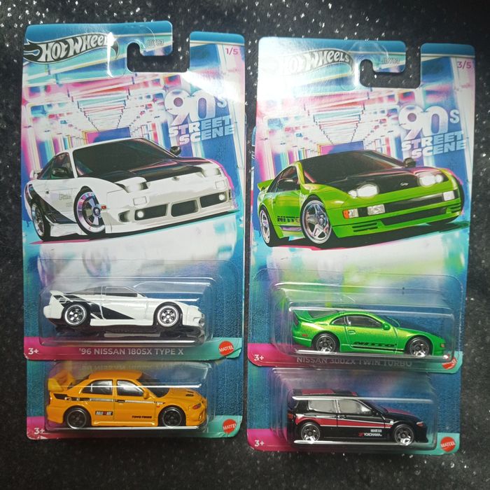 Nowe autka Hot wheels 4 sztuki