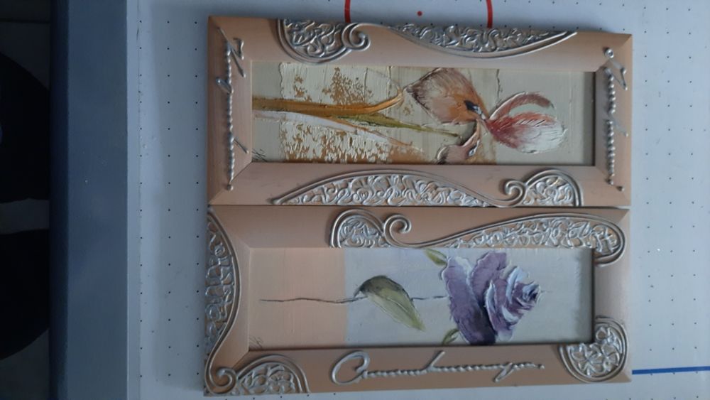 Dwa obrazki do dekoracji kuchni