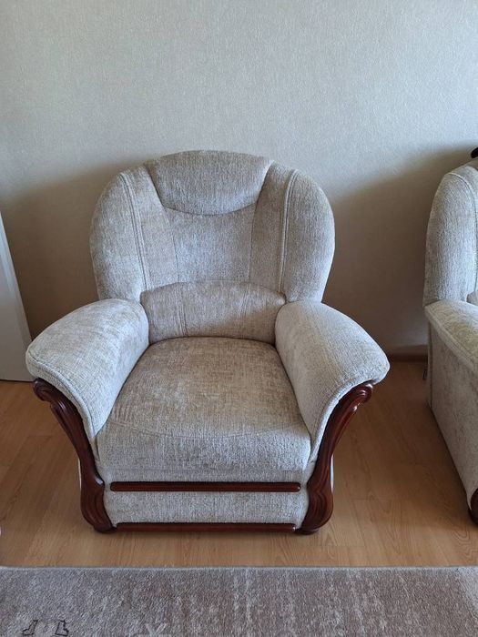 Elegancki fotel wypoczynkowy 2 szt