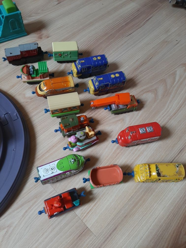 Stacyjkowo tory walizka ciuchcia chuggington