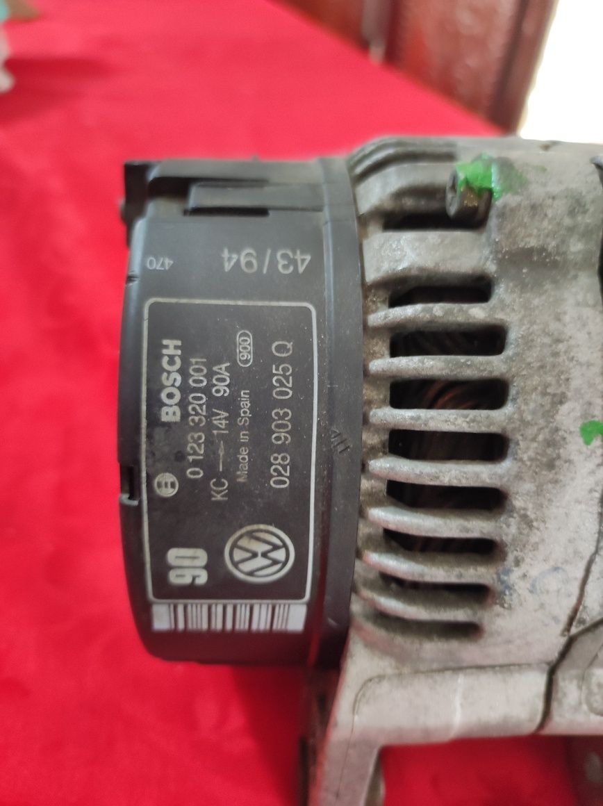 Alternador VW golf 3 e velas de ignição bosch