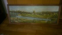 Картина, 84×34 см.