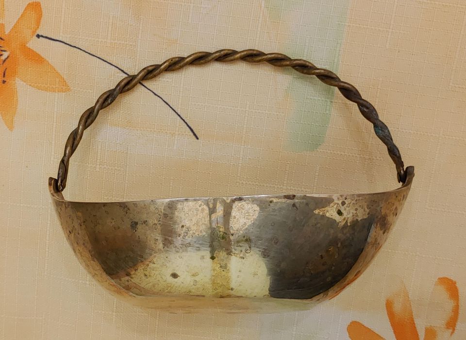 Koszyk mosiężny koszyczek mosiężny