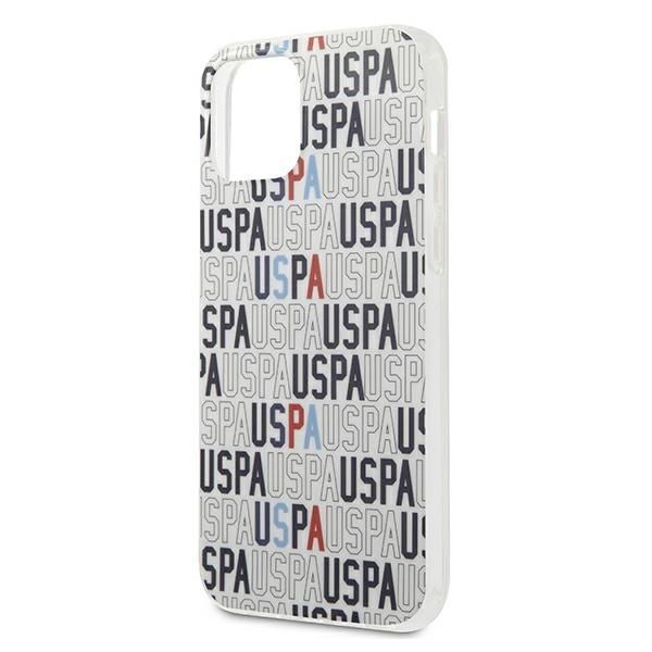 Etui iPhone 12 Pro Max U.S. Polo Logo Collection, Biały