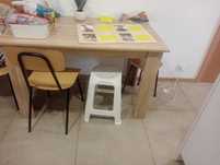 Mesa rectangular madeira clara ikea