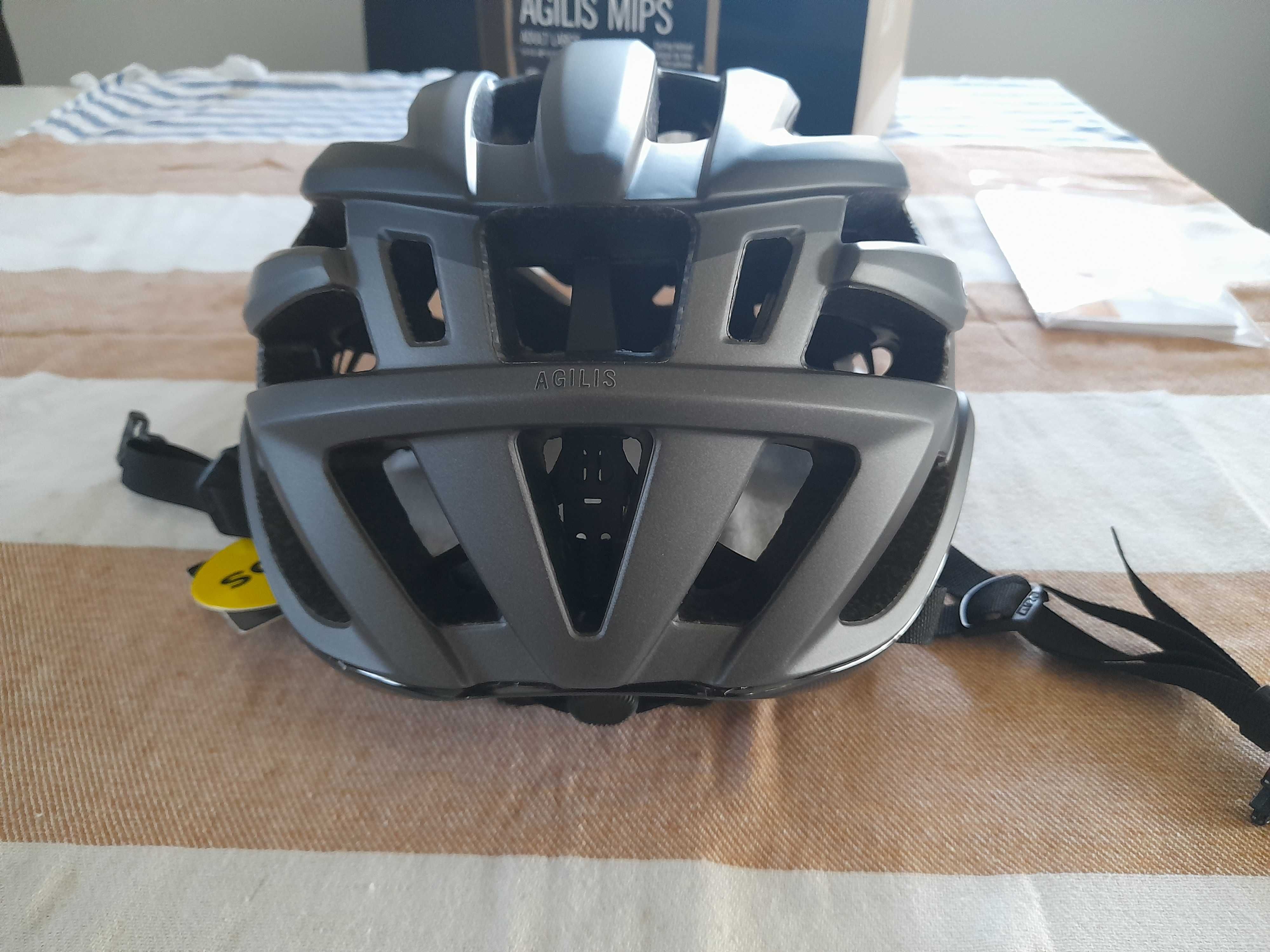 Kask rowerowy kolarski szosowy GIRO AGILIS MIPS black L (59-63 cm)