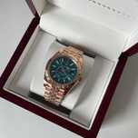 Rolex sky dweller with blue dial