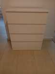 Komoda biała Ikea Malm 4 szuflady