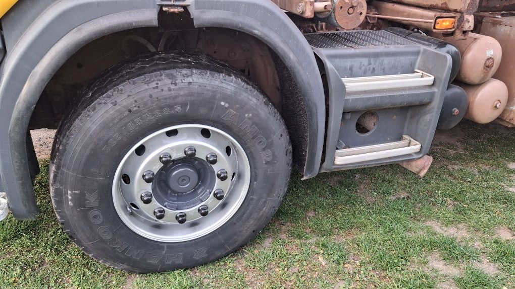 Scania 124g 420KM , 6x2 tarczki,linowiec/wywrot 3 strony,2002r, Euro I