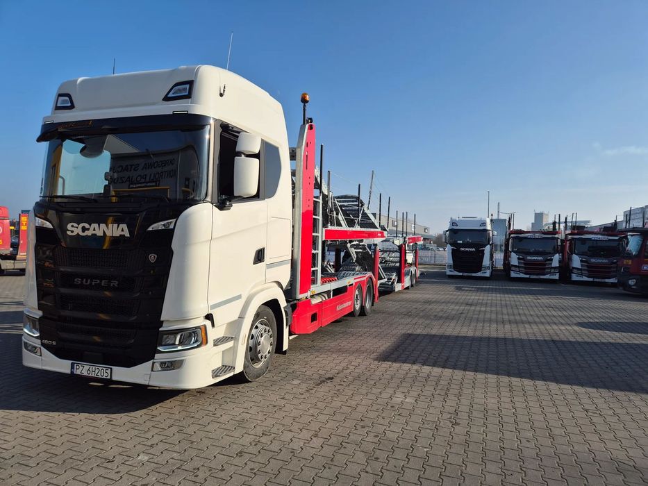 Scania 460S Kassbohrer Metago + Intago tt  Nowa ! Scania S460 Kaassbohrer Metago + Intago ,lora , autotransporter